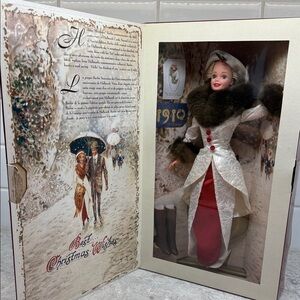 Vintage Barbie: Hallmark Special Edition Holiday Memories Barbie Doll. New!